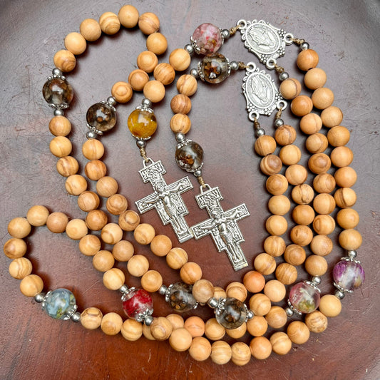 Rosary inspired by St Francis