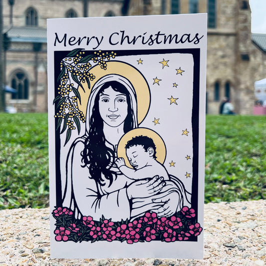 Australian Christmas Cards 6pk - Our Lady of the Southern Cross