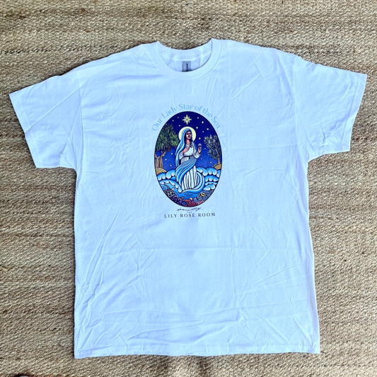 Our Lady Star of the Sea Icon T-Shirt
